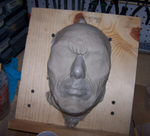 Myrddraal eyeless silicone mask 2010