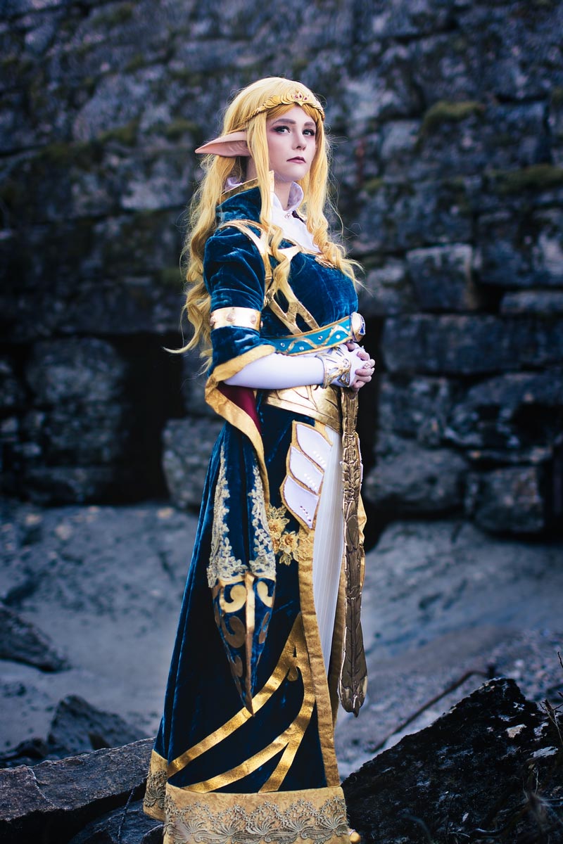 Princess Zelda: Breath of the Wild, Royalty dress - How To - Aradani