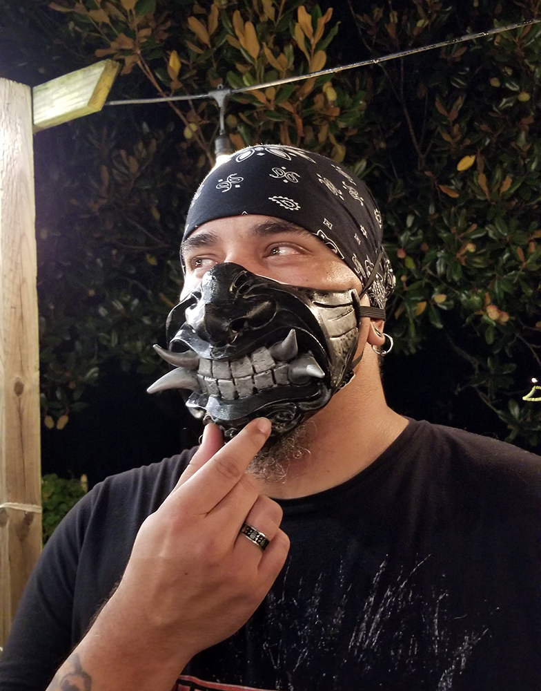 Bryan in Mask Armor