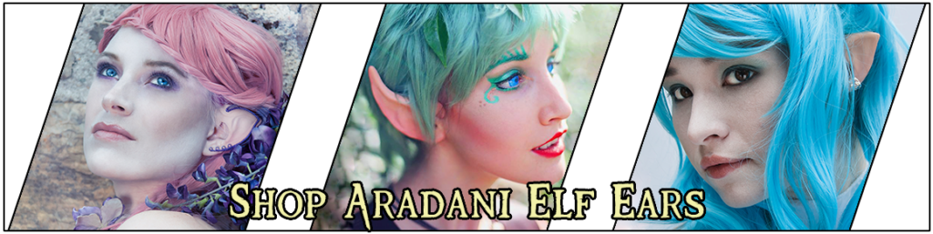 Aradani Elf Ear Ad Banner