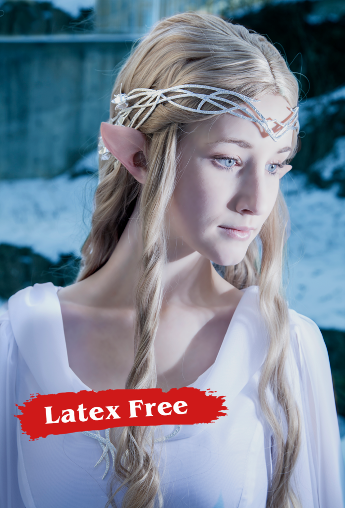 Latex Free Elf Ears - Neoprene costume Elf Ears by Aradani